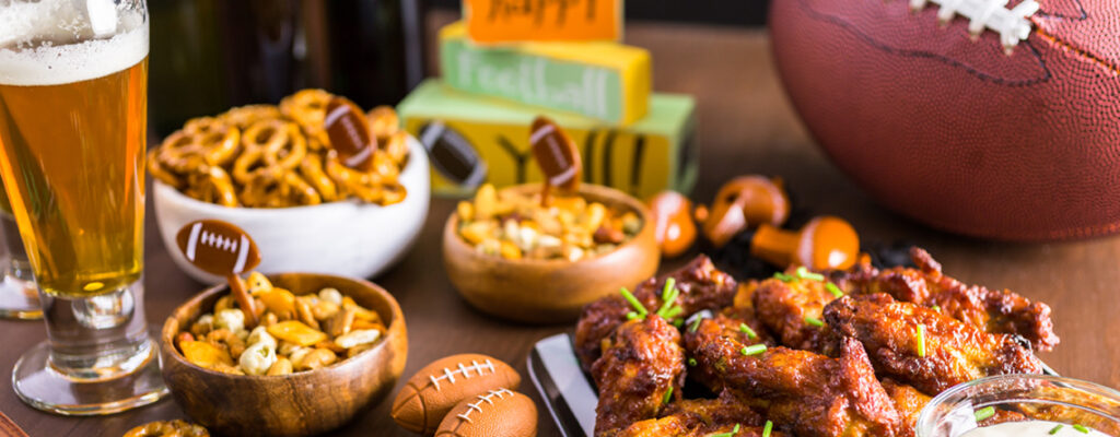 Food Delivery Apps for Football party
