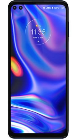 Motorola One 5g front view