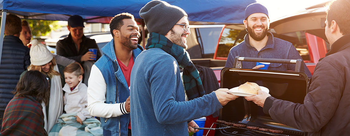 Tailgating Tech Blog - group of people tailgating outside