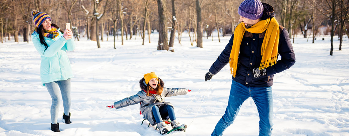 snow day activities with the family