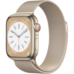 apple watch series 8 41mm gold stainless steel