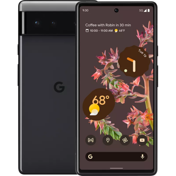 google pixel 6 stormy black