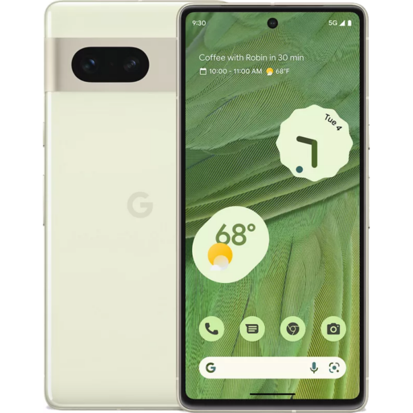 google pixel 7 lemongrass