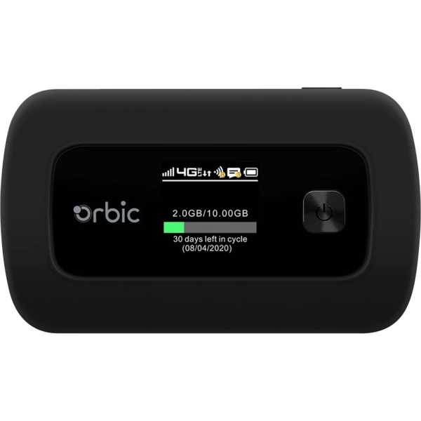 orbic speed jetpack 4g lte black