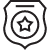 first responder badge icon