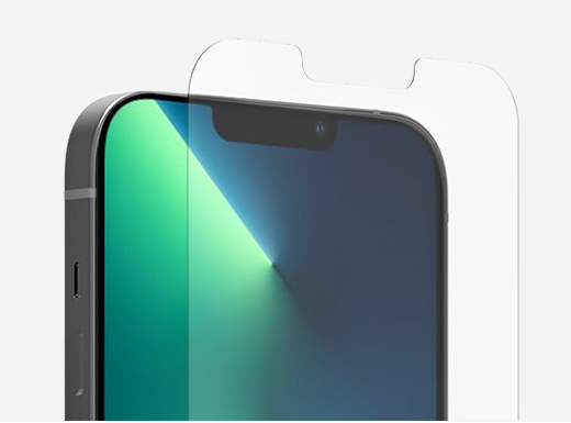 top half of perfekut screen protector