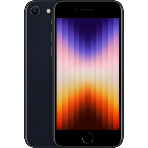 apple iphone se midnight 2022
