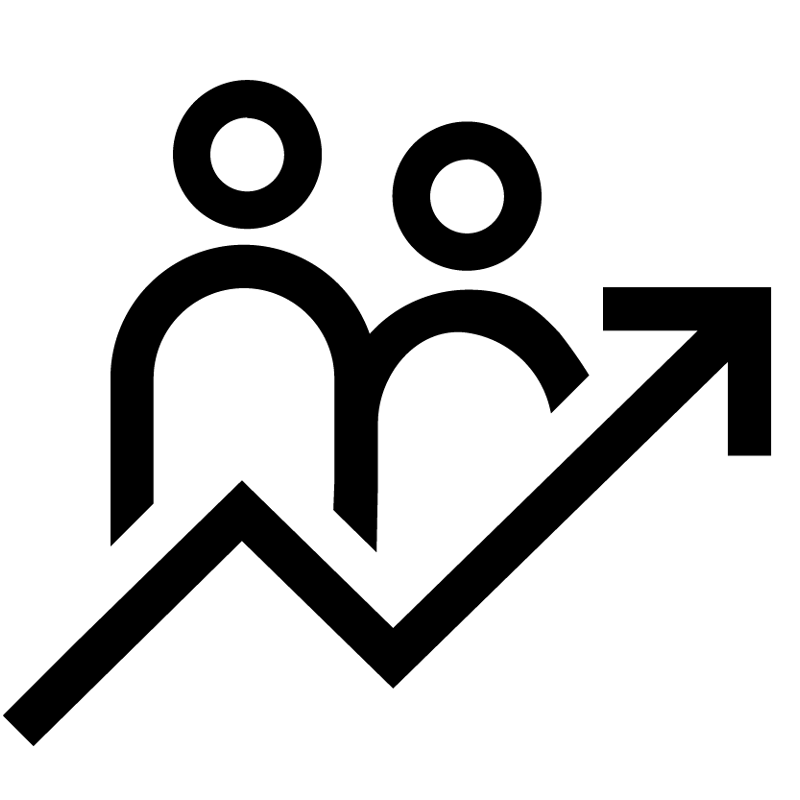 people graph icon
