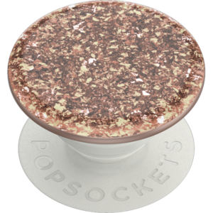 popsocket rose gold confetti